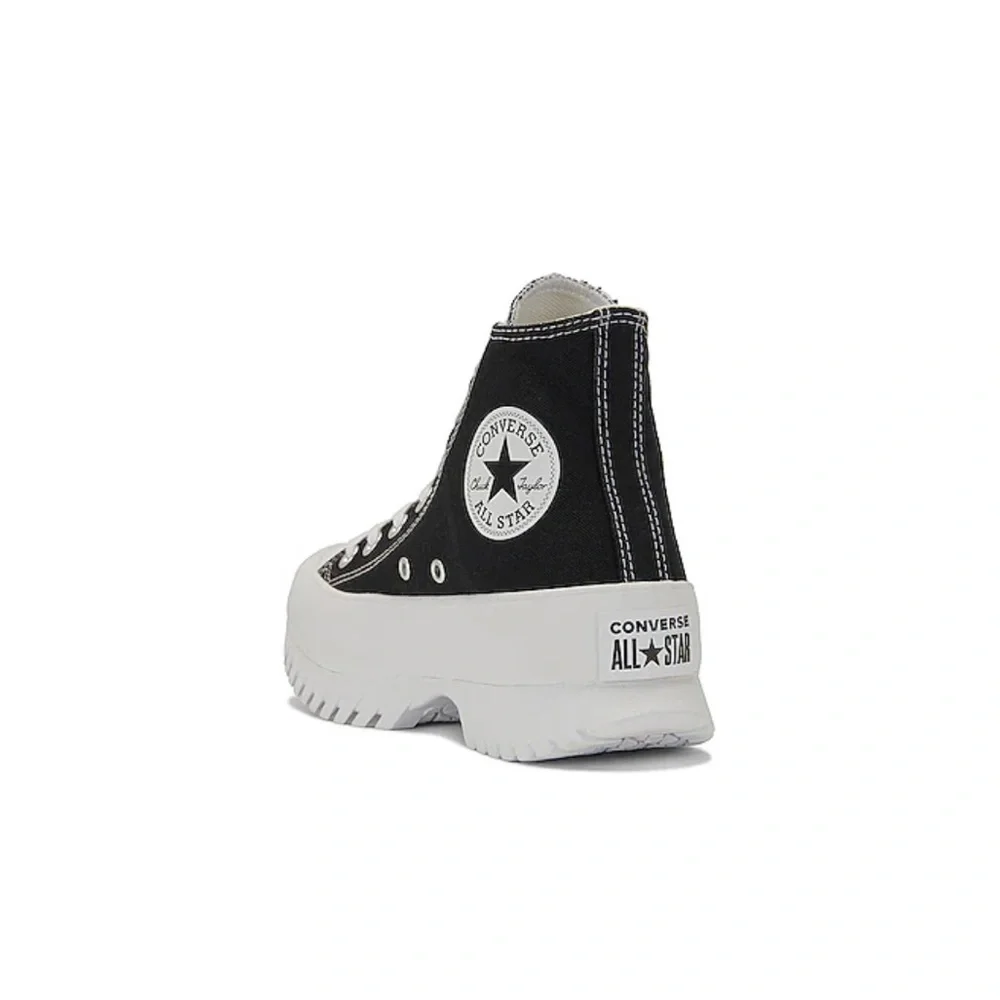 Converse All Star Unisex Lugged 2.0 High Top Black Sneakers Sz M 6.5 W 8.5 NEW - Picture 4 of 12
